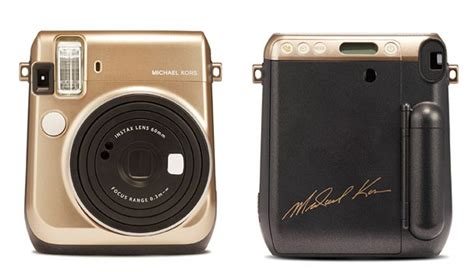 fujifilm instax mini 70 michael kors|Instax goes luxury with Michael Kors collaboration.